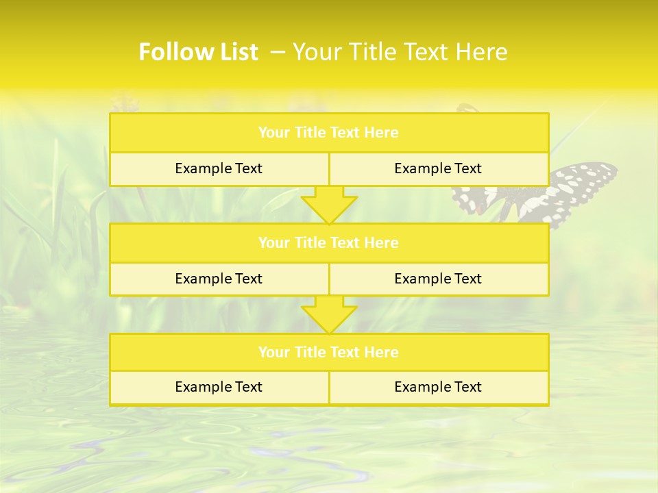 Field Leaf Beauty PowerPoint Template