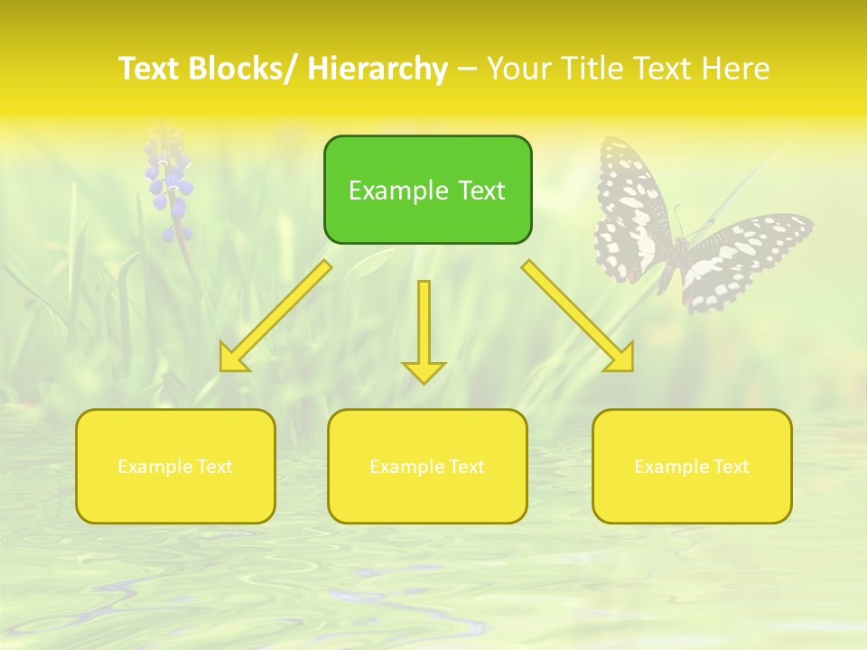 Field Leaf Beauty PowerPoint Template