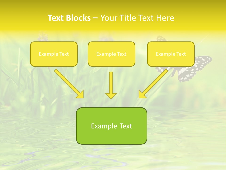 Field Leaf Beauty PowerPoint Template