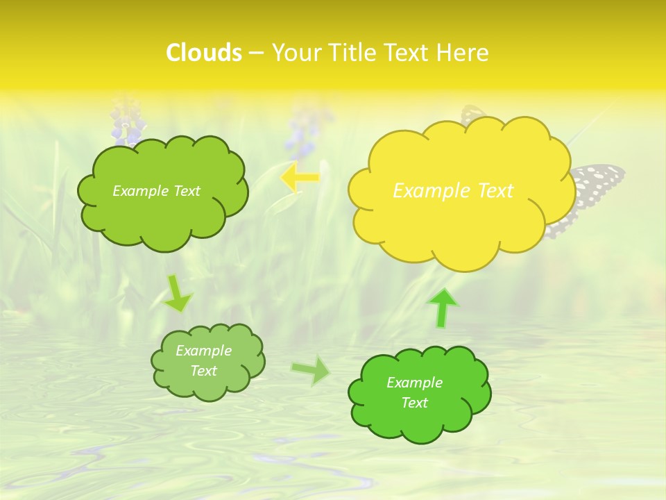 Field Leaf Beauty PowerPoint Template