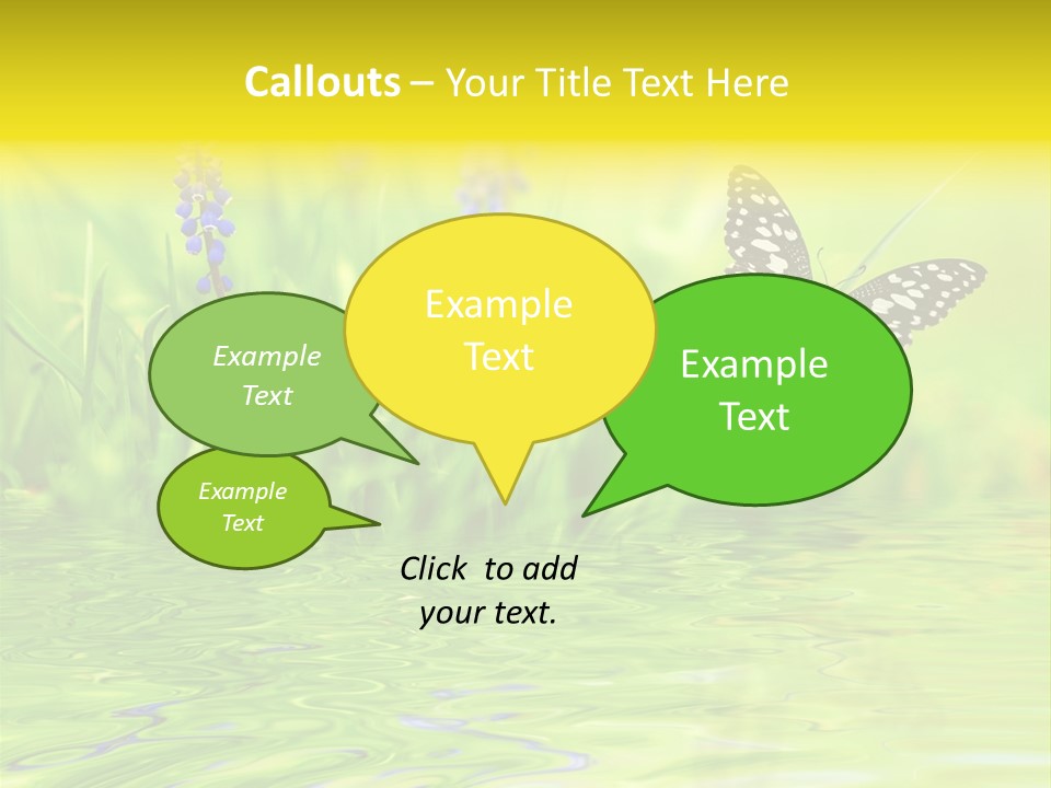 Field Leaf Beauty PowerPoint Template