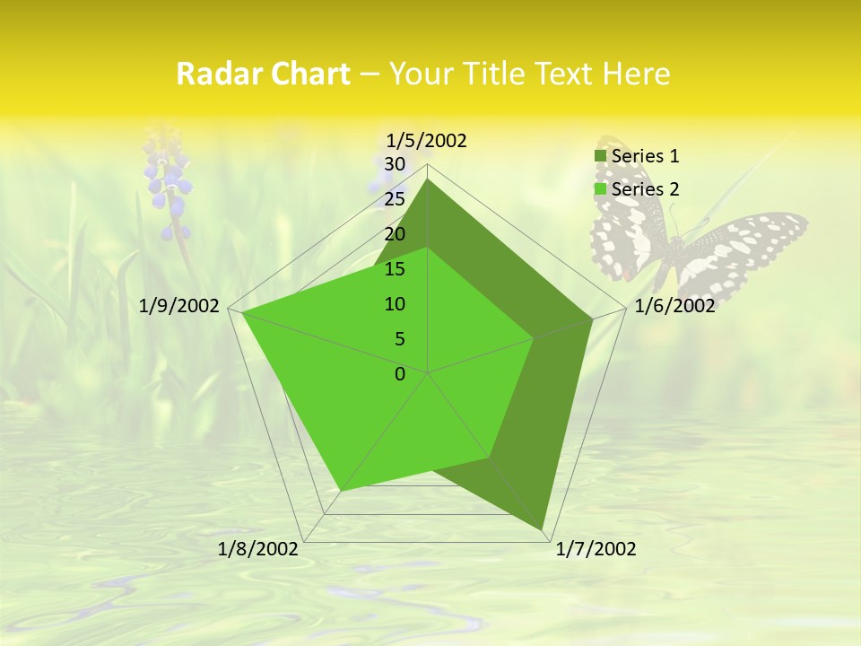 Field Leaf Beauty PowerPoint Template