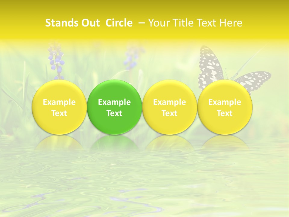 Field Leaf Beauty PowerPoint Template