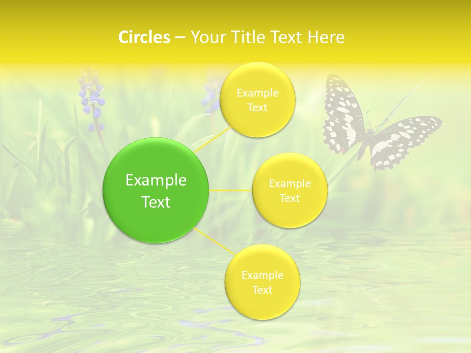 Field Leaf Beauty PowerPoint Template