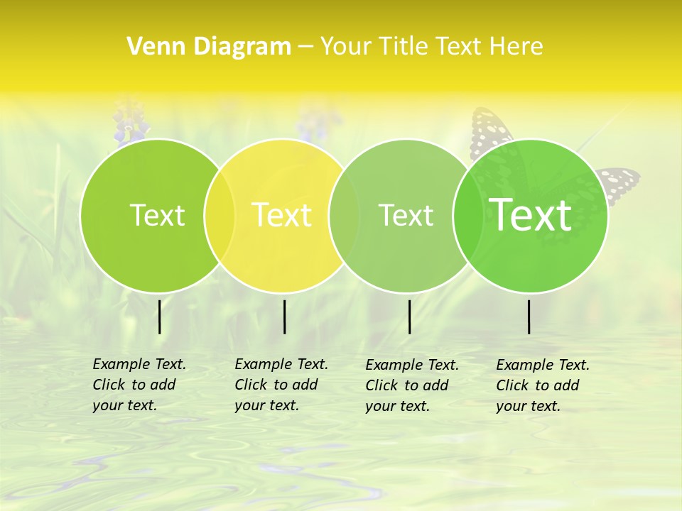 Field Leaf Beauty PowerPoint Template