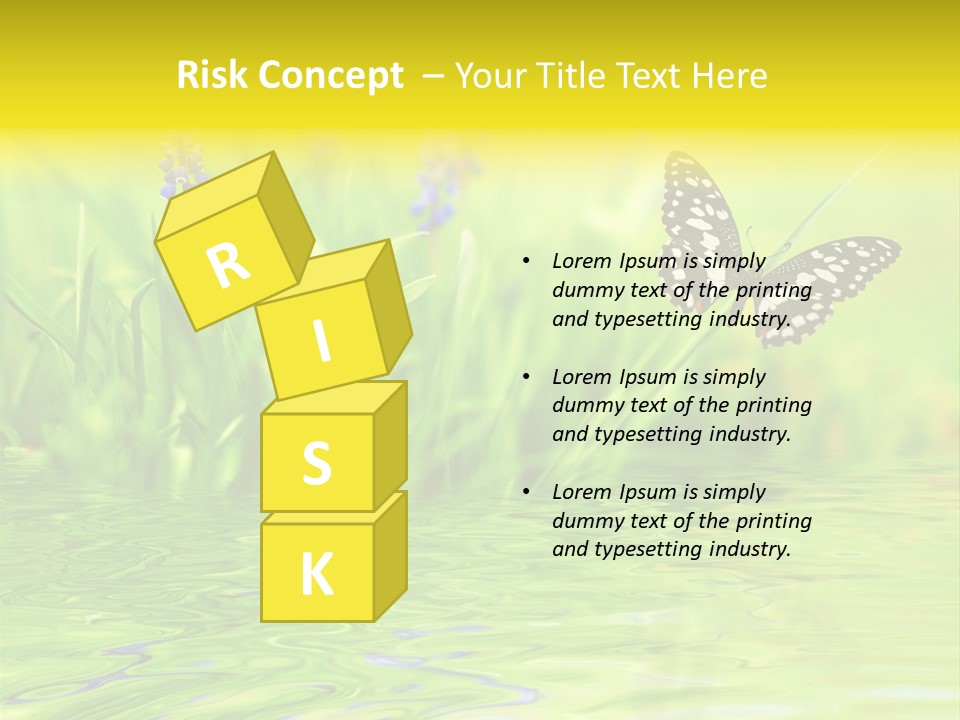 Field Leaf Beauty PowerPoint Template