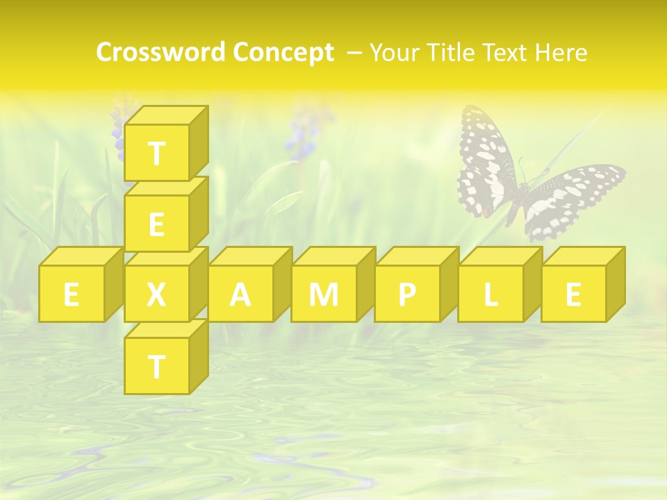 Field Leaf Beauty PowerPoint Template