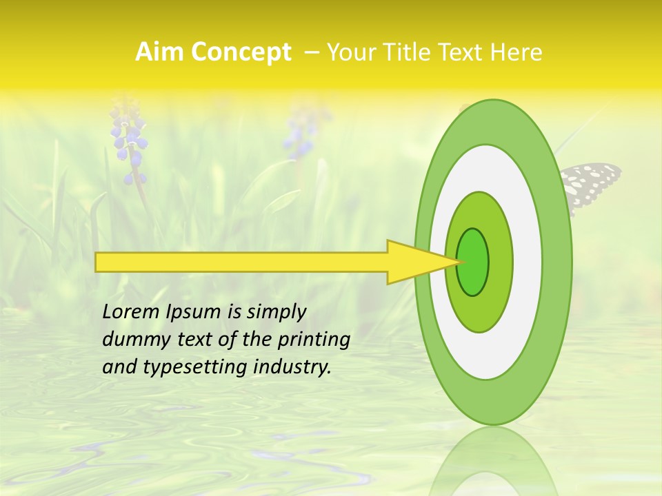 Field Leaf Beauty PowerPoint Template