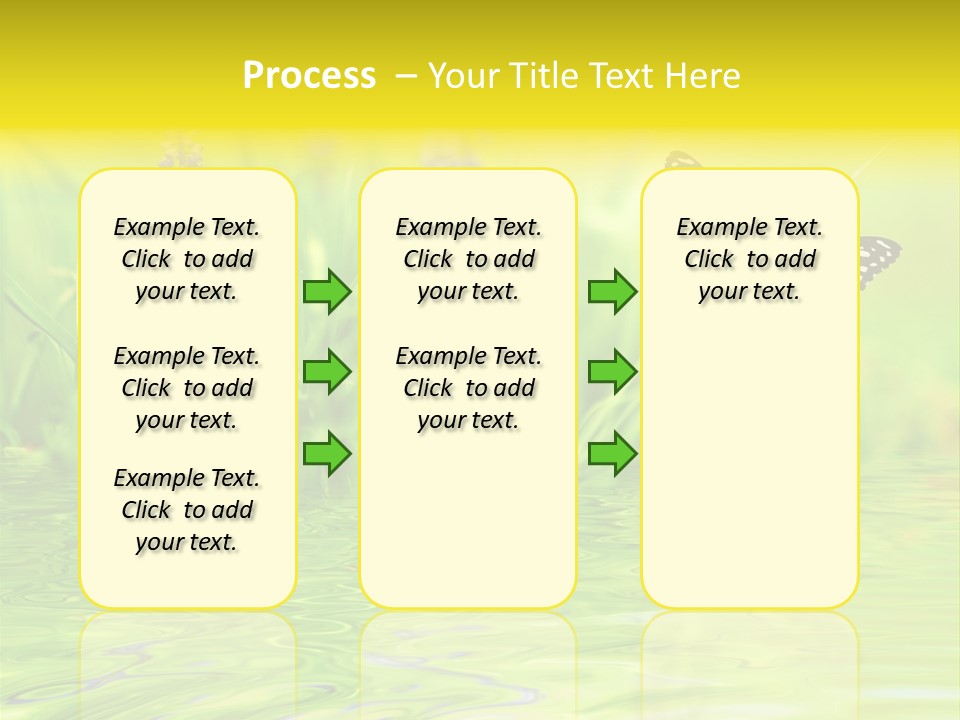 Field Leaf Beauty PowerPoint Template