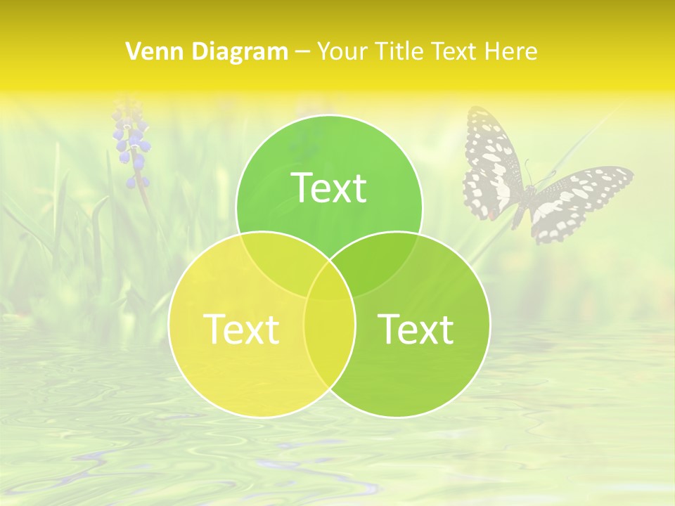 Field Leaf Beauty PowerPoint Template