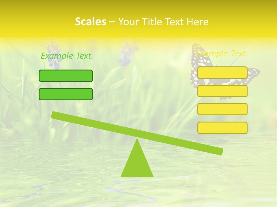 Field Leaf Beauty PowerPoint Template