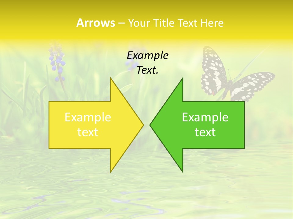 Field Leaf Beauty PowerPoint Template