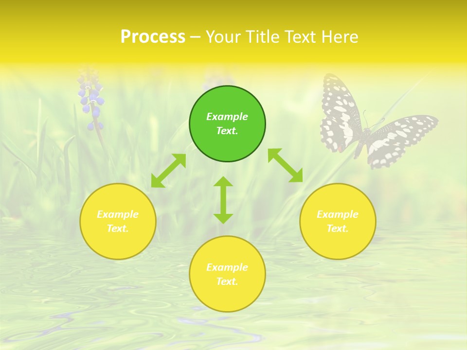 Field Leaf Beauty PowerPoint Template