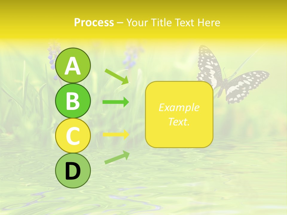 Field Leaf Beauty PowerPoint Template