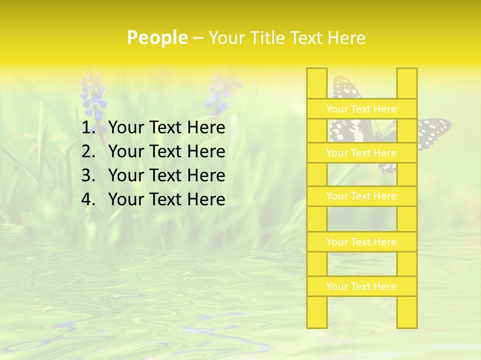 Field Leaf Beauty PowerPoint Template