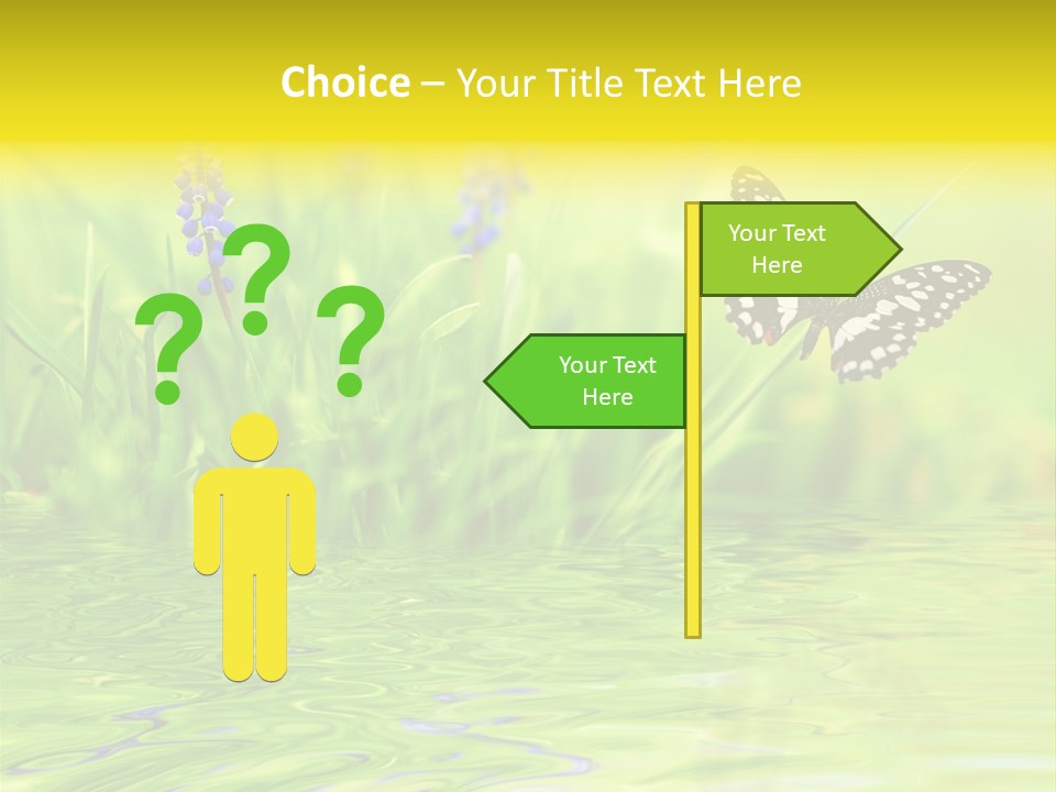 Field Leaf Beauty PowerPoint Template