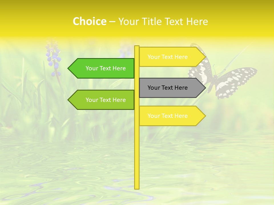 Field Leaf Beauty PowerPoint Template