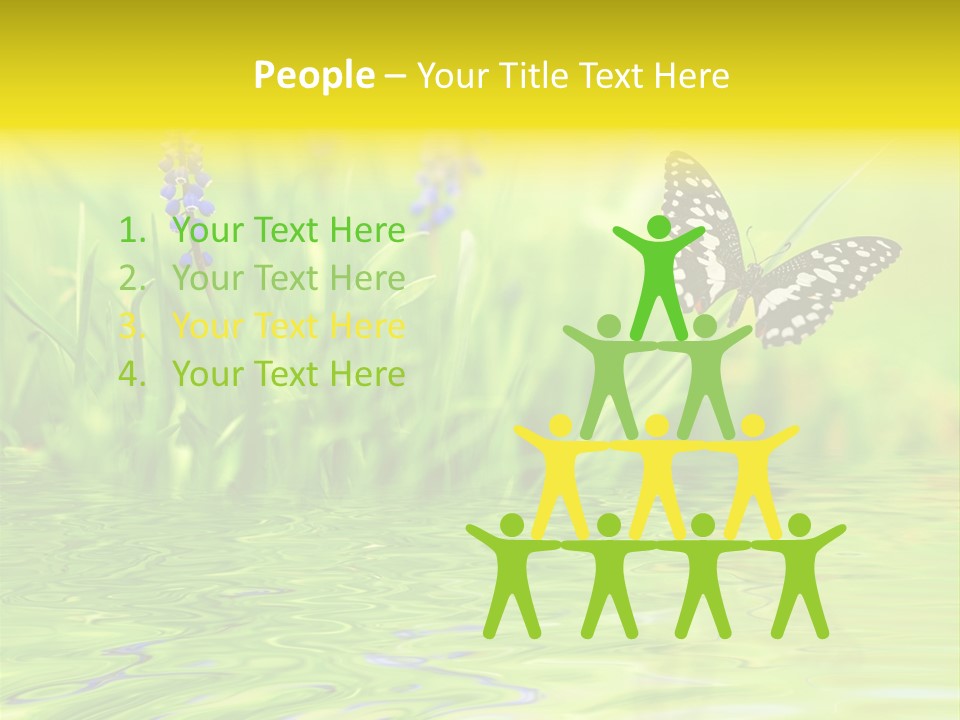 Field Leaf Beauty PowerPoint Template