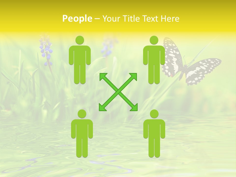 Field Leaf Beauty PowerPoint Template