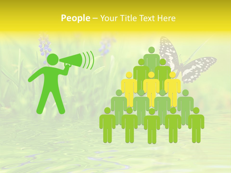 Field Leaf Beauty PowerPoint Template