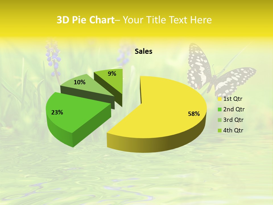 Field Leaf Beauty PowerPoint Template