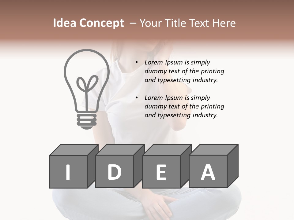 Call Listen Smiling PowerPoint Template