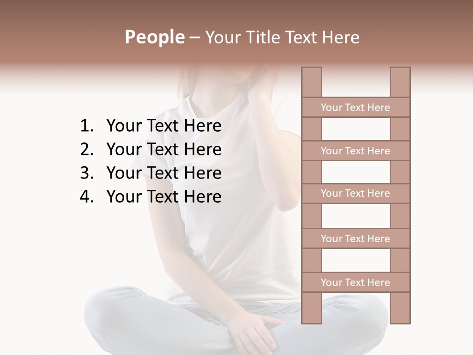 Call Listen Smiling PowerPoint Template