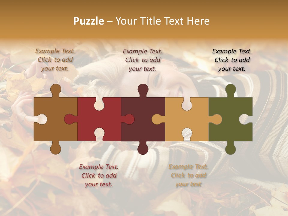 Young People Face PowerPoint Template