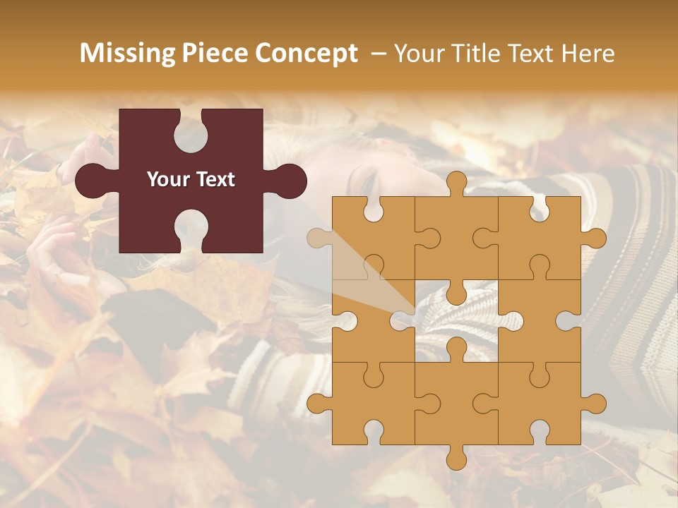 Young People Face PowerPoint Template