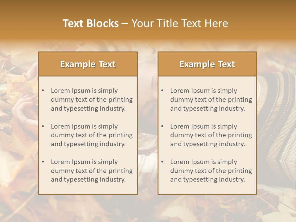 Young People Face PowerPoint Template