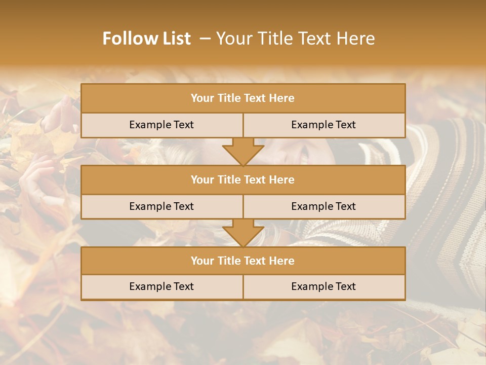 Young People Face PowerPoint Template