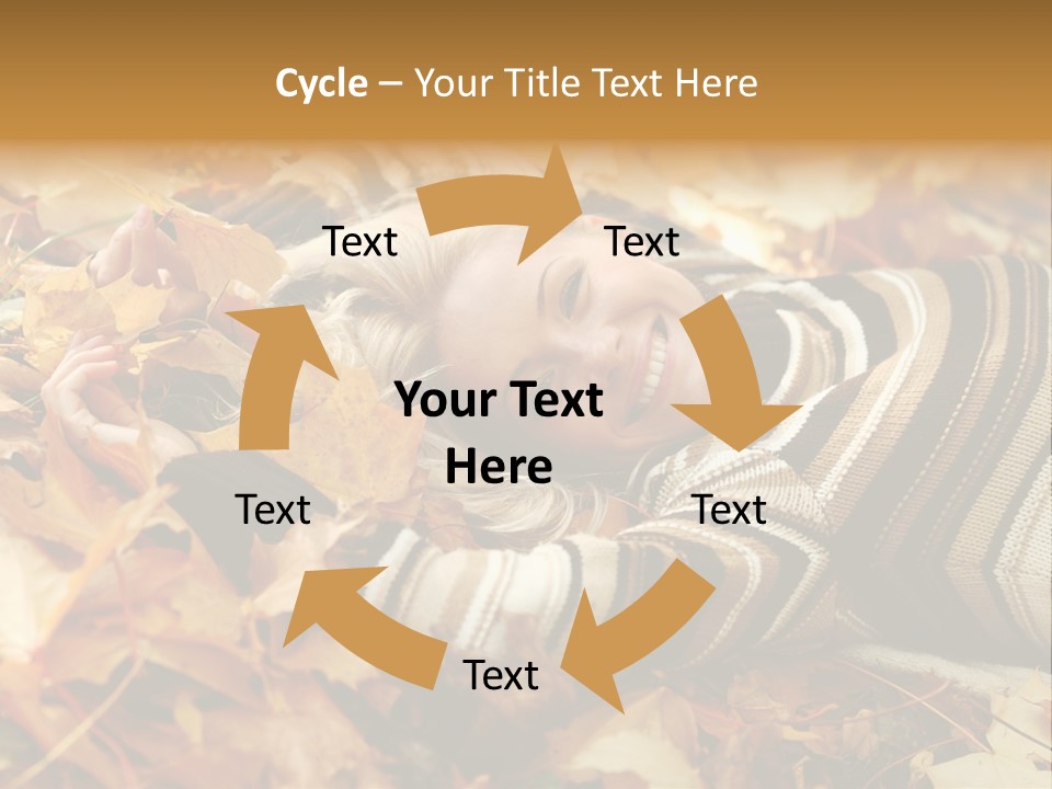 Young People Face PowerPoint Template