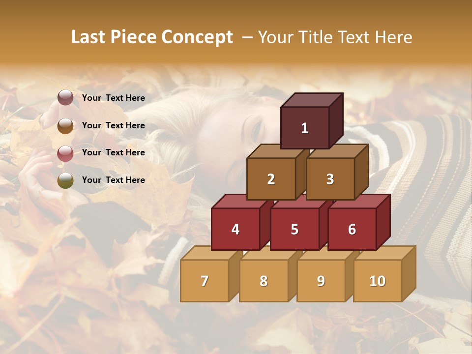 Young People Face PowerPoint Template