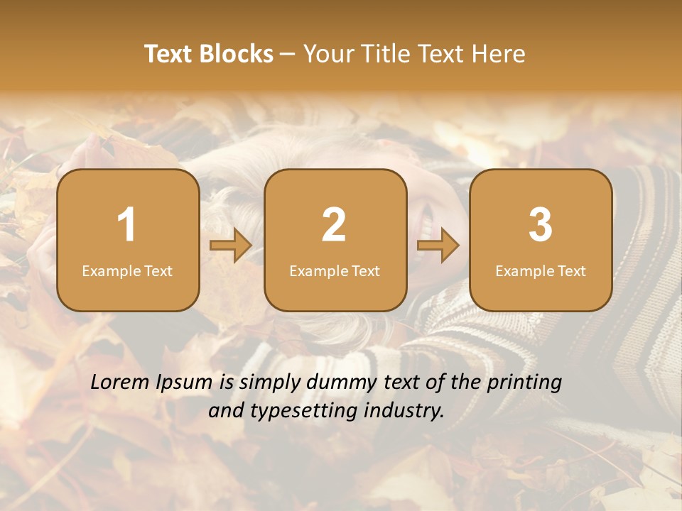 Young People Face PowerPoint Template