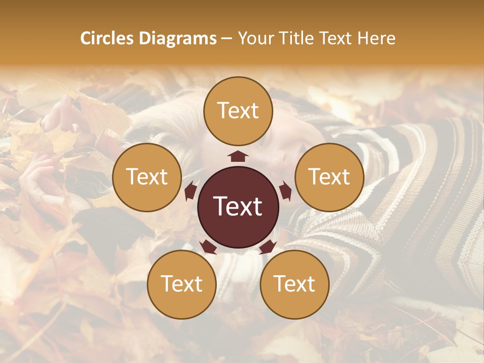 Young People Face PowerPoint Template