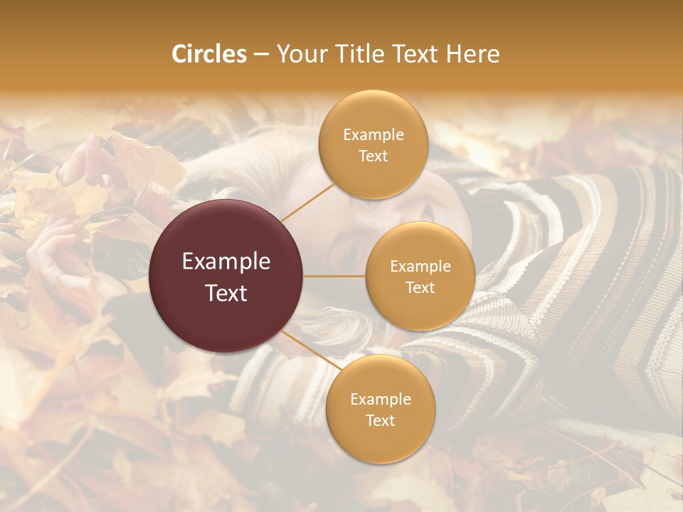 Young People Face PowerPoint Template