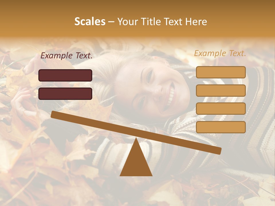 Young People Face PowerPoint Template