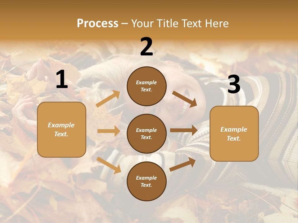 Young People Face PowerPoint Template