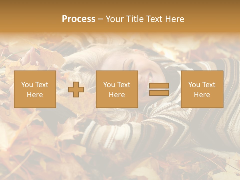 Young People Face PowerPoint Template