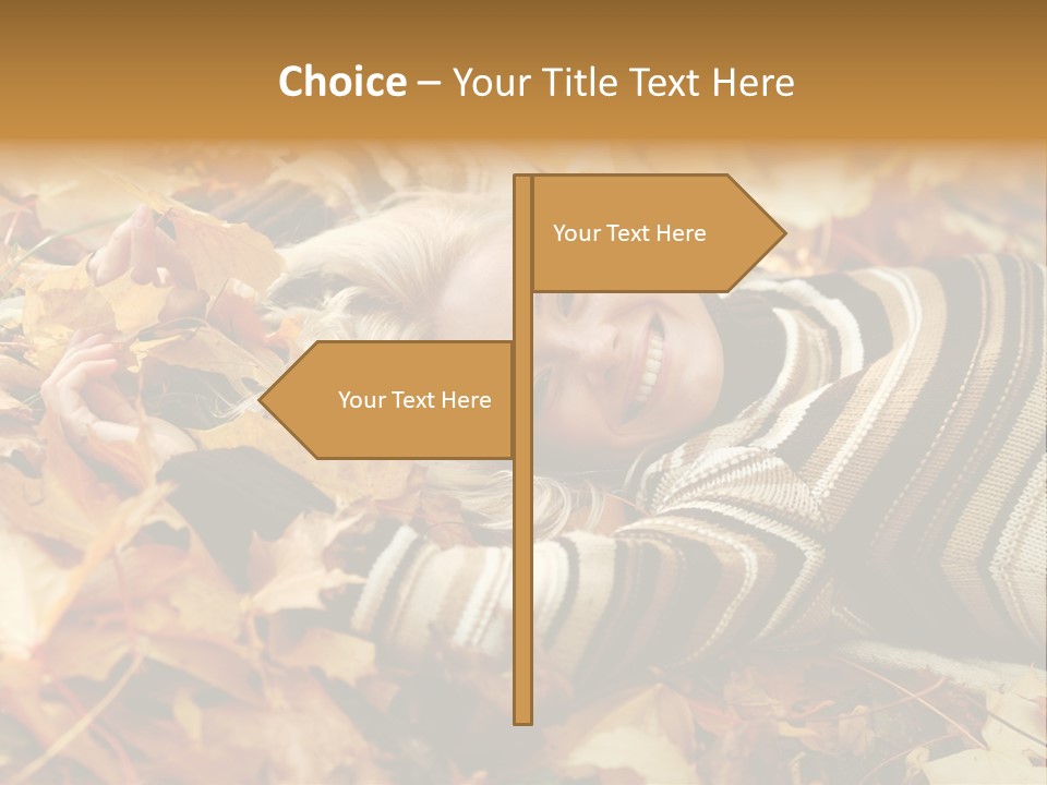 Young People Face PowerPoint Template