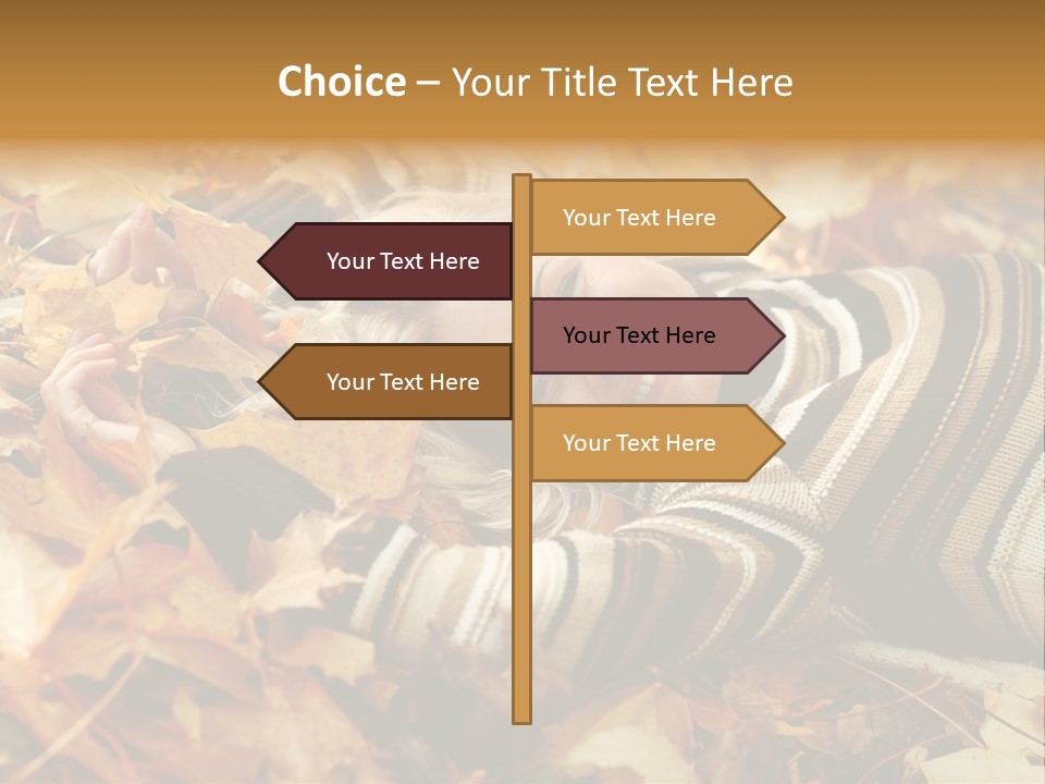 Young People Face PowerPoint Template