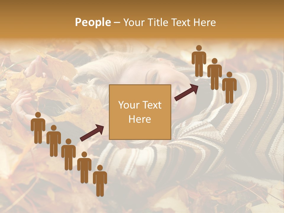 Young People Face PowerPoint Template