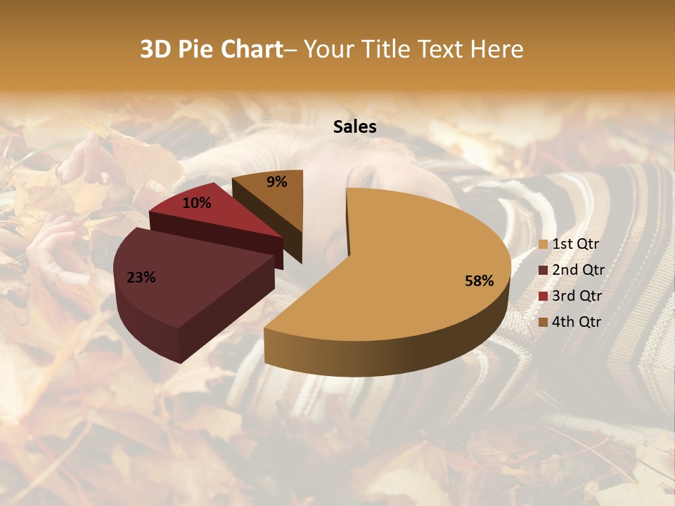 Young People Face PowerPoint Template