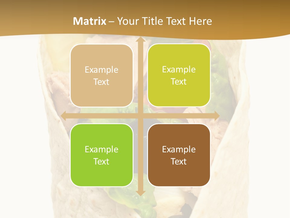 Mealtime Perishable Meal PowerPoint Template