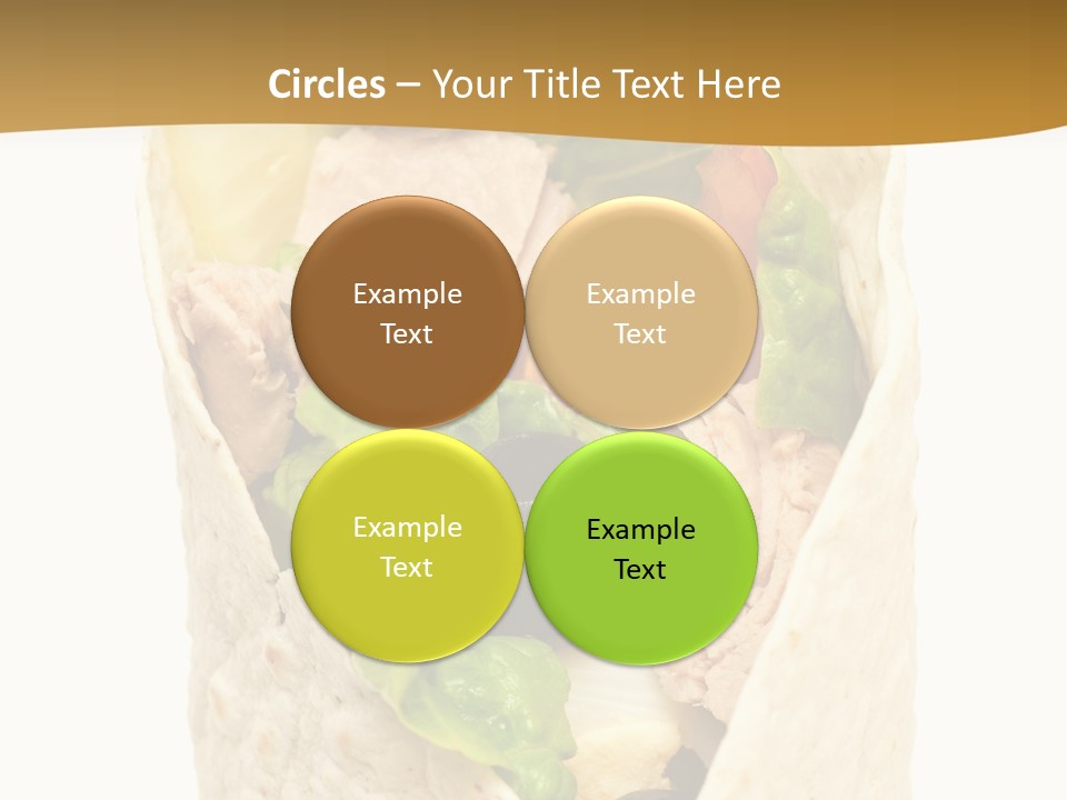 Mealtime Perishable Meal PowerPoint Template