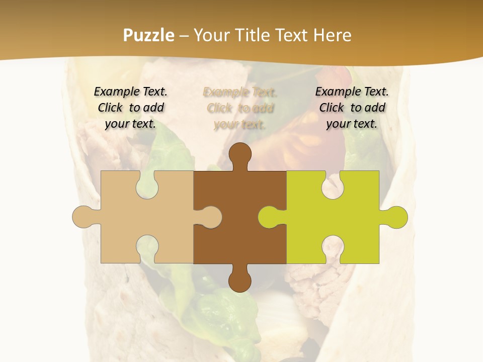 Mealtime Perishable Meal PowerPoint Template