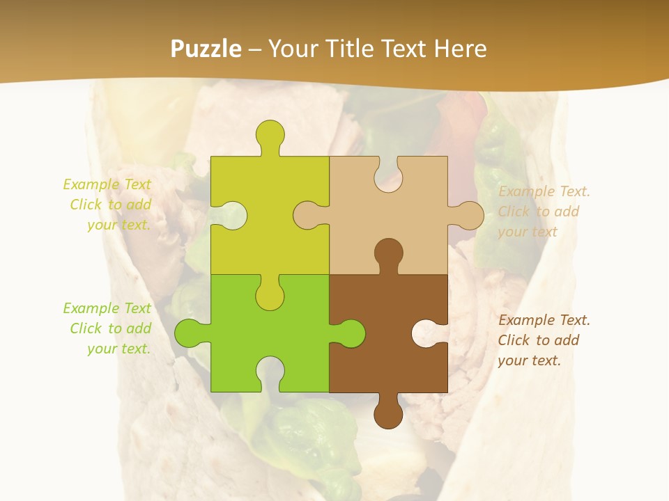 Mealtime Perishable Meal PowerPoint Template
