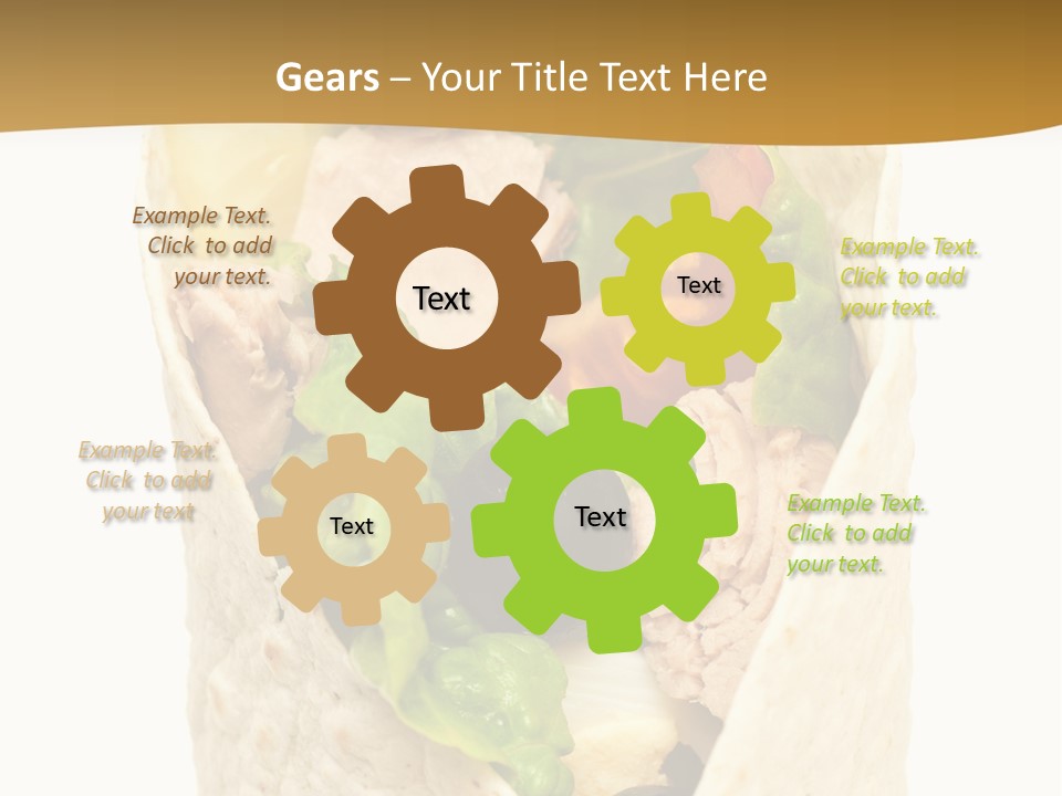 Mealtime Perishable Meal PowerPoint Template