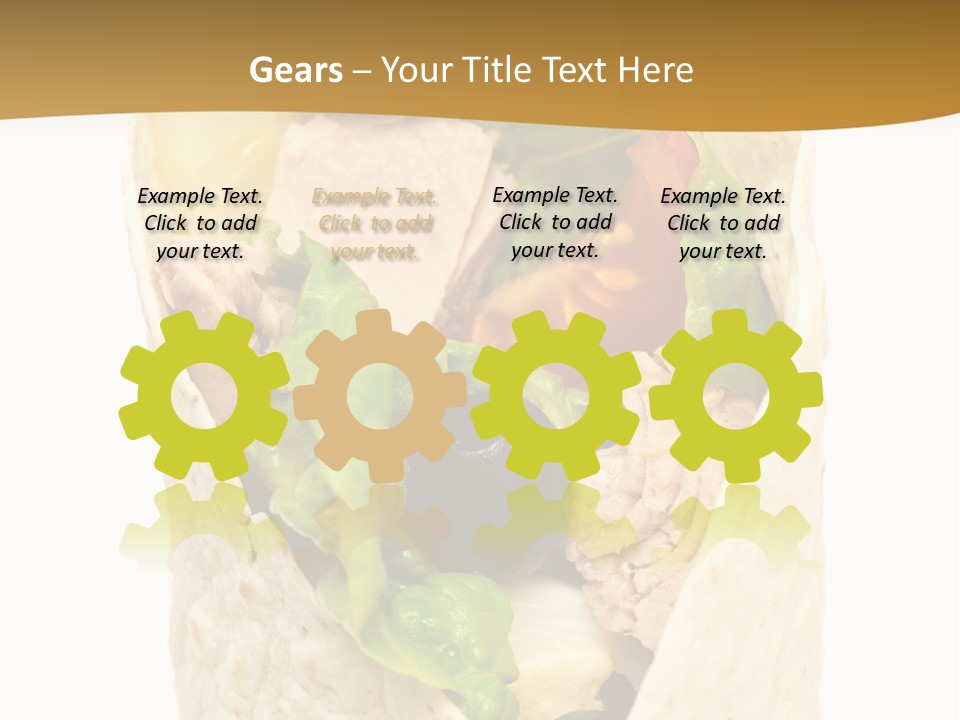 Mealtime Perishable Meal PowerPoint Template