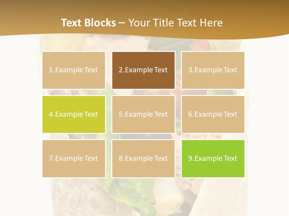 Mealtime Perishable Meal PowerPoint Template
